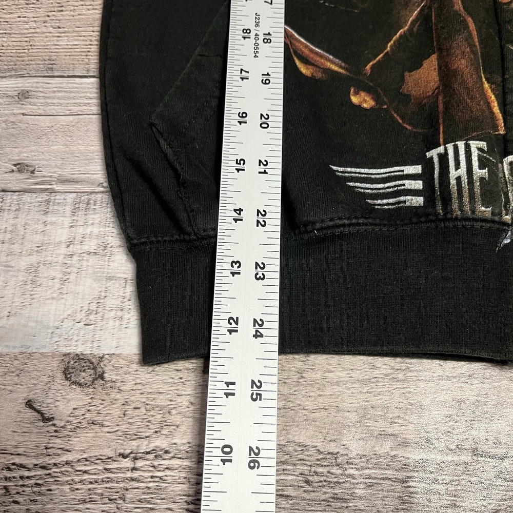 Sabaton Hoodie Size Small Black Full Zip Metal Band Merch - Picture 6 of 7